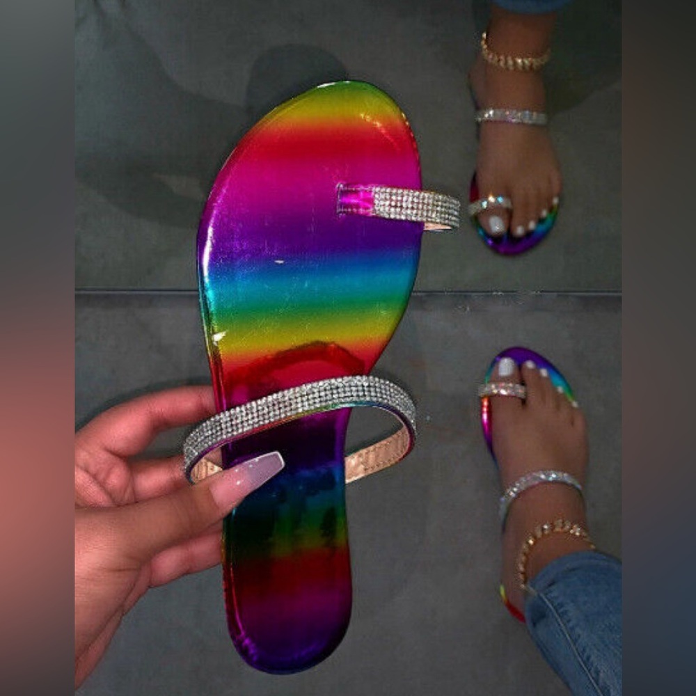 Ombré Bling Sandals